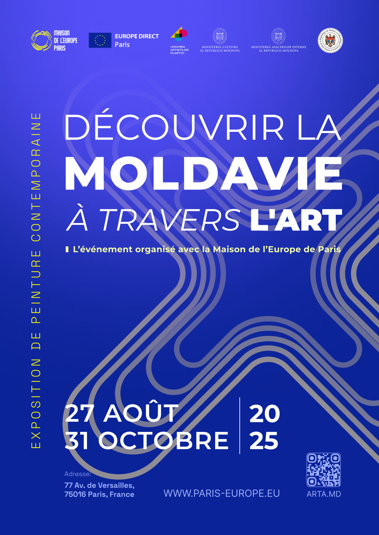 Descoperă Moldova prin Artă la Paris